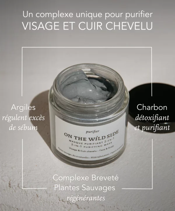 Masque purifiant 2 en 1  - On the wild side – Image 2